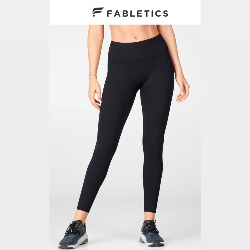 ✨NWT✨ Fabletics High-Waisted Seamless Rib Legging
